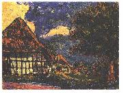 House on Fehmarn Ernst Ludwig Kirchner